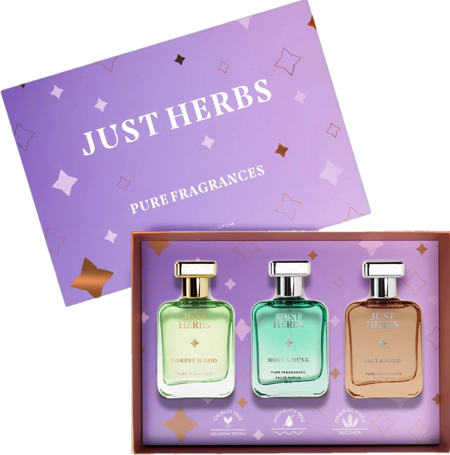 Just Herbs Energising & Relaxing Pack of 3 · 50 ml (150 ml total)