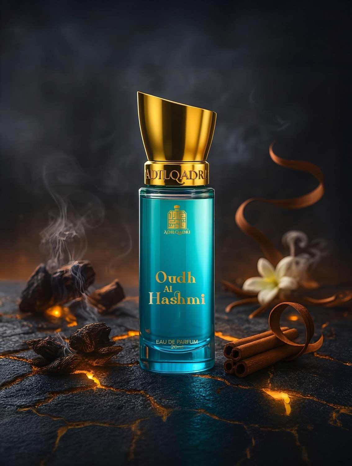 Image of Adilqadri Oudh Al Hashmi Perfume For Men & Women | Sweet Arabic Scent | Long Lasting Eau de Parfum - 20 ml