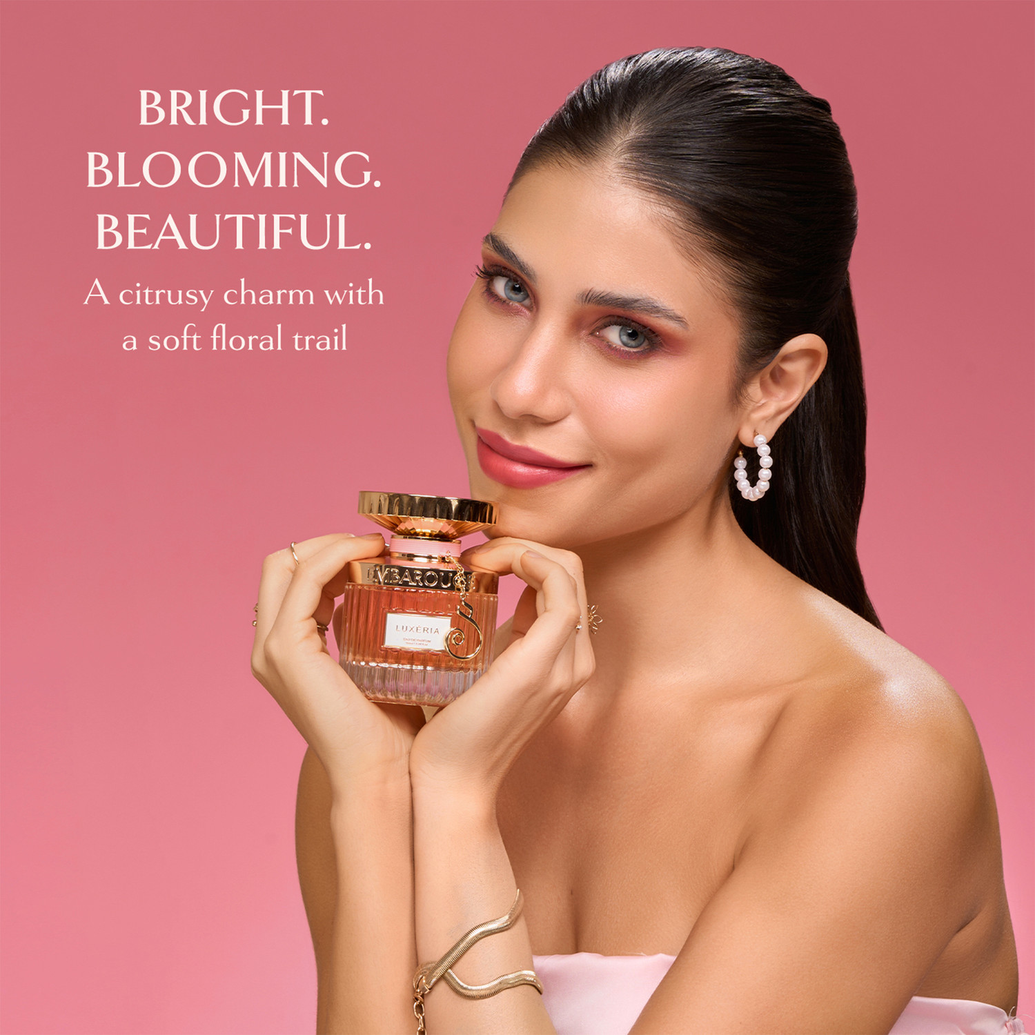 Image of Embarouge Luxeria Long Lasting Middle Eastern Luxury Perfume | Floral & Fruity Scent Perfume - 100 ml