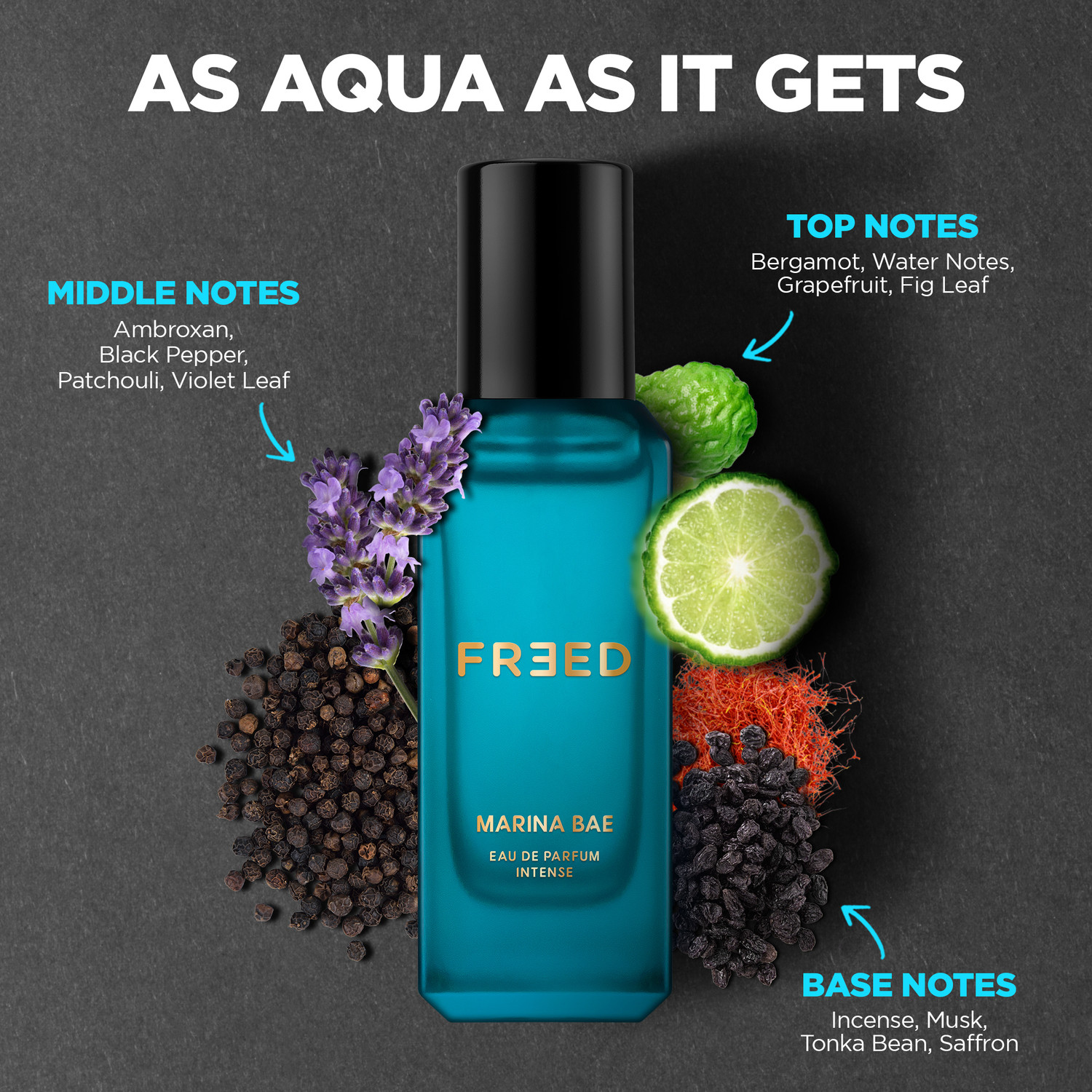 Image of FREED Marina Bae Perfume for Women | Strong, Intense & Long Lasting | Spicy Oriental Eau de Parfum - 20 ml