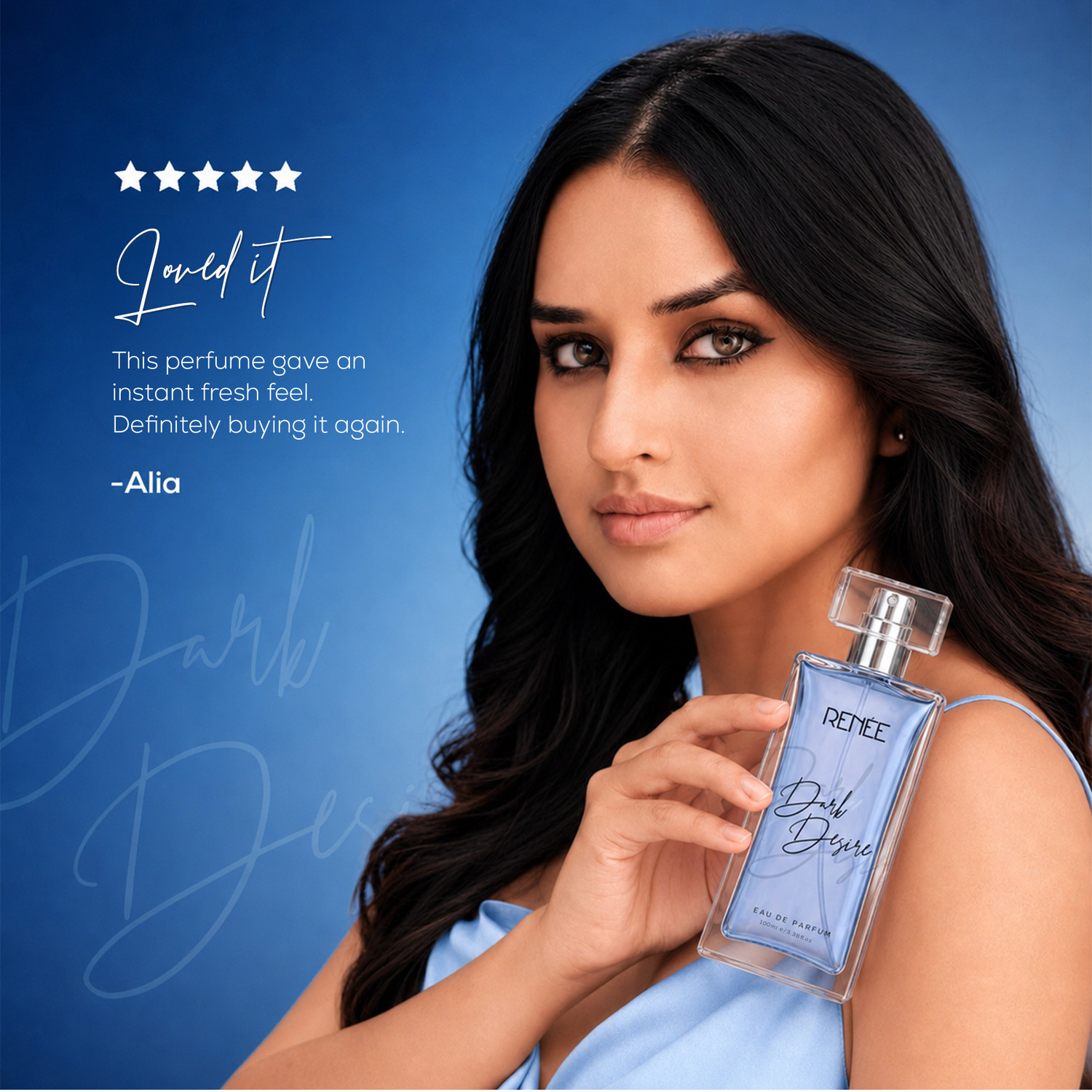 Image of Renee Dark Desire Perfume | Unique Blend of Strong, Woody and Spicy Notes Eau de Parfum - 100 ml