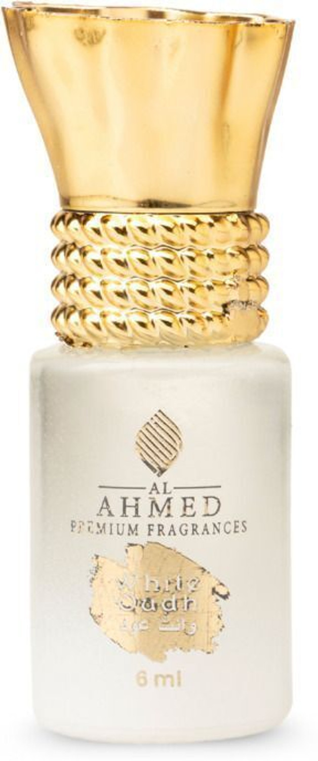 Image of Al Ahmed White Oudh Roll-On Attar 100% Pure, Non-Alcoholic, Long-Lasting Luxury Fragrance Eau de Parfum - 6 ml