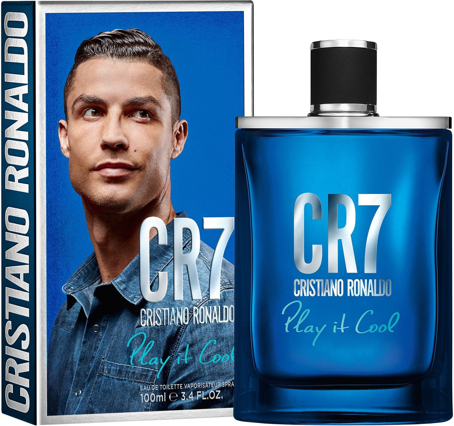 Image of Cristiano Ronaldo CR7 Play It Cool Eau de Toilette - 100 ml