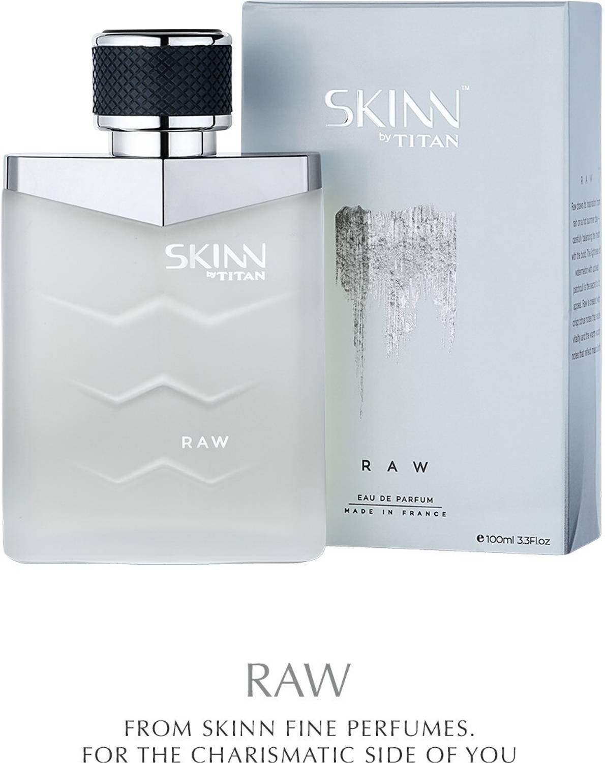 SKINN Mens Raw Eau de Parfum - 100 ml - Image 2
