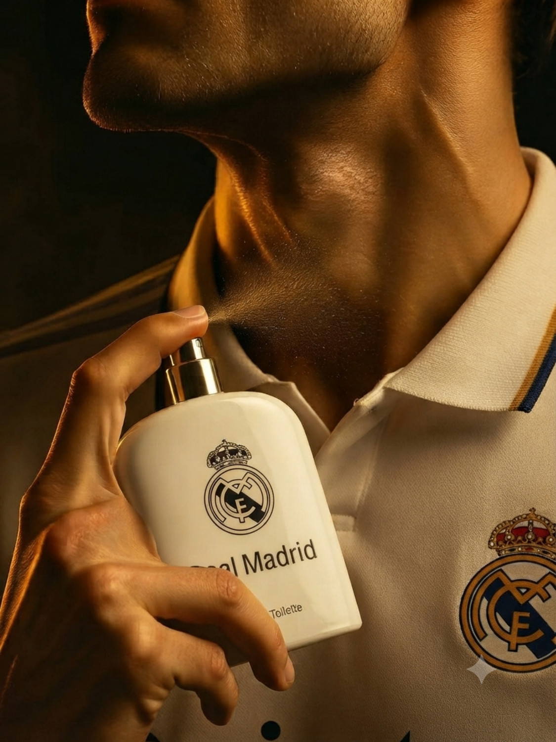 Image of Real Madrid Collector Metal Tin | Aromatic Fresh Woody EDT Eau de Toilette - 100 ml