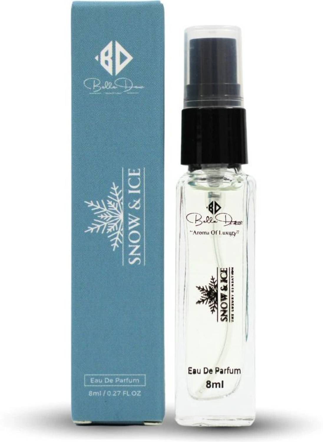belledew Belledew_Snow & ICE Strong EDP 8 ml Premium Long Lasting Pocket Perfumes Unisex Eau de Parfum  -  8 ml