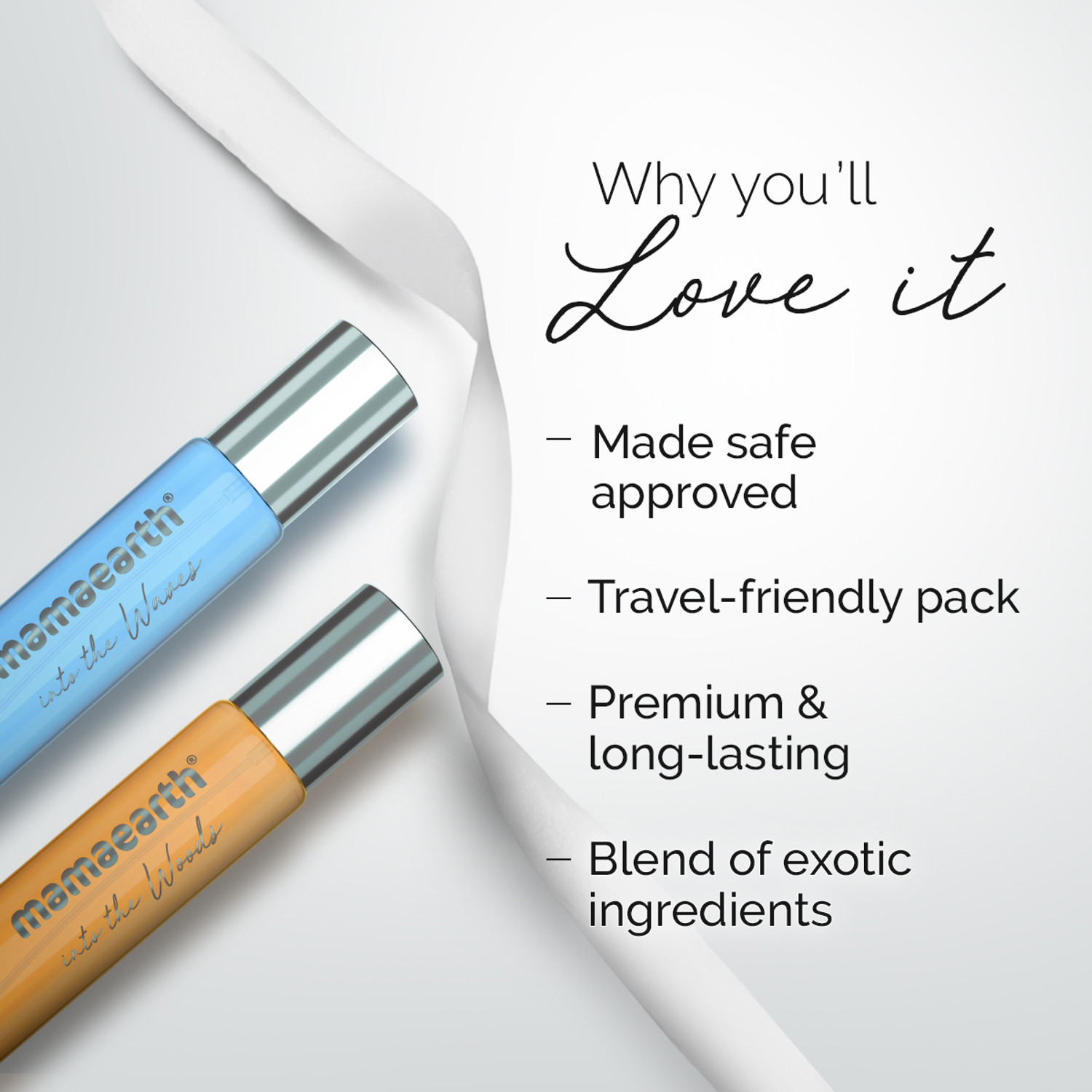 Image of Mamaearth Set of 2 | Travel-Friendly Pack | Premium & Long-Lasting Fragrances Eau de Parfum - 30 ml