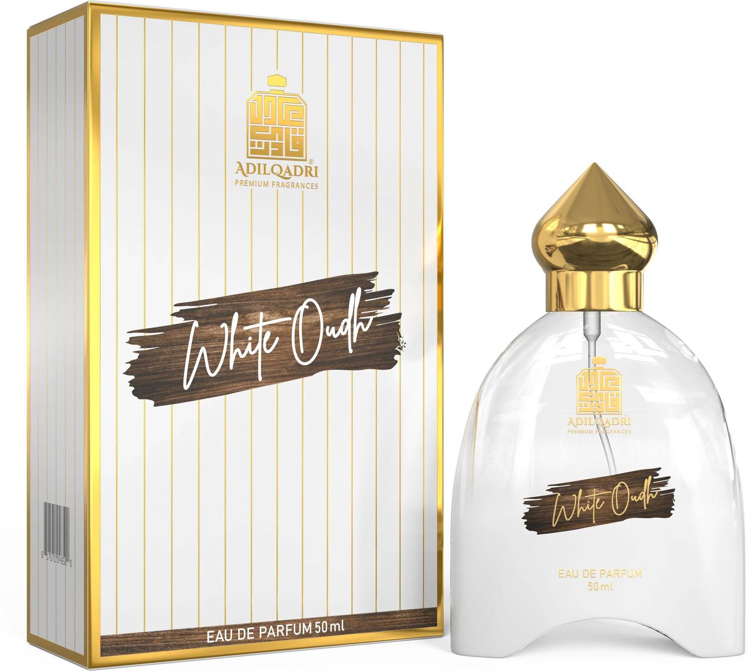 Adilqadri White Oudh Eau de Parfum 50ml - Image 3