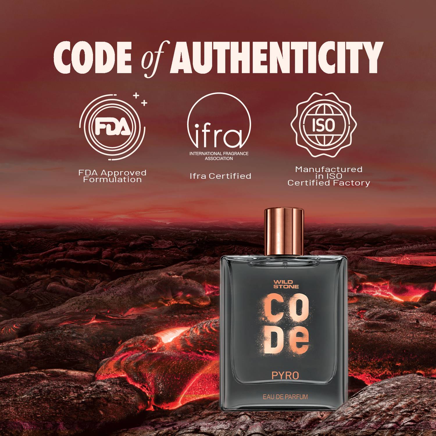 Wild Stone CODE Pyro 100 ml Perfume for Men - Image 3