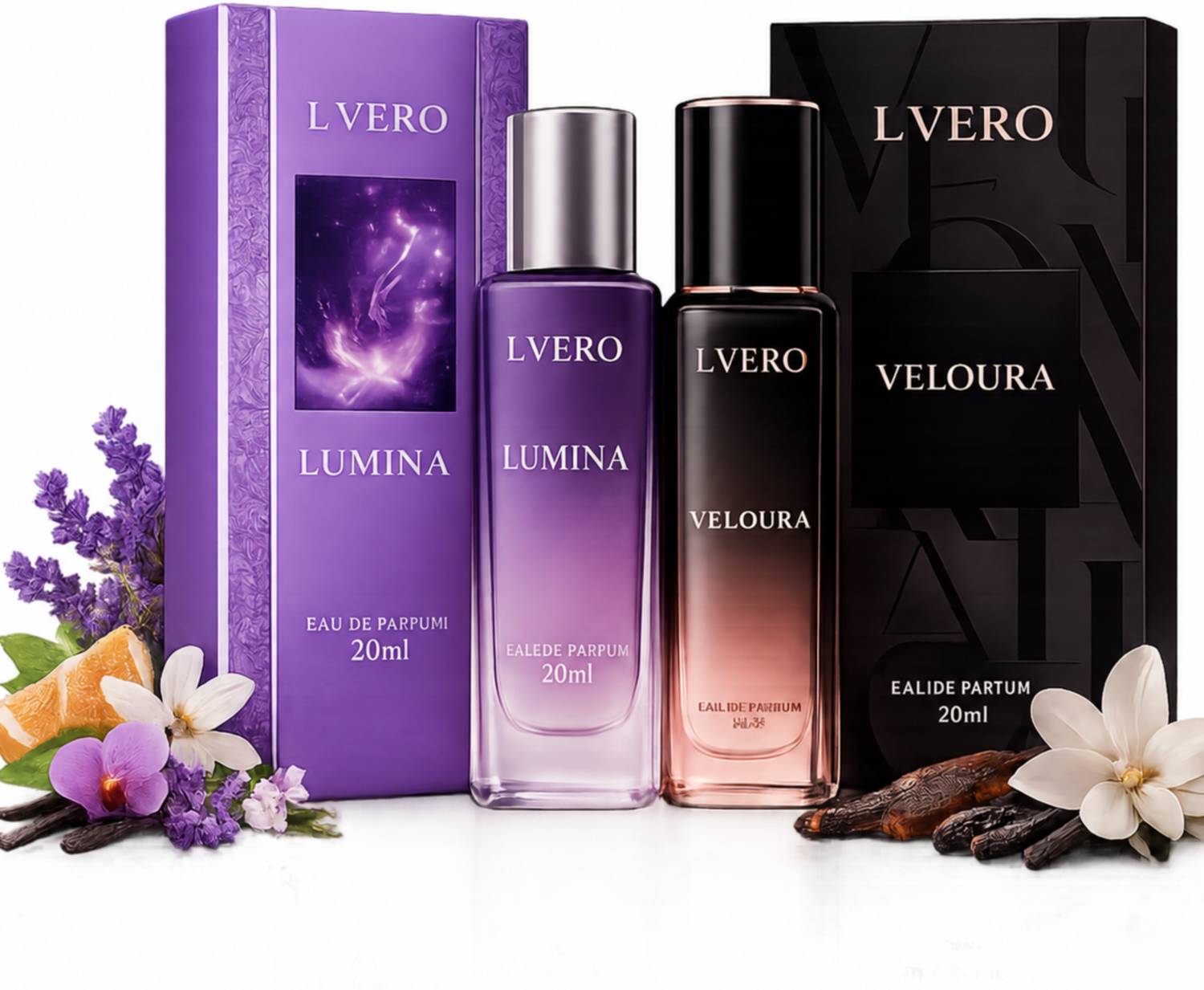 L'vero Veloura & Lumina 40 ml Perfume - Image 1