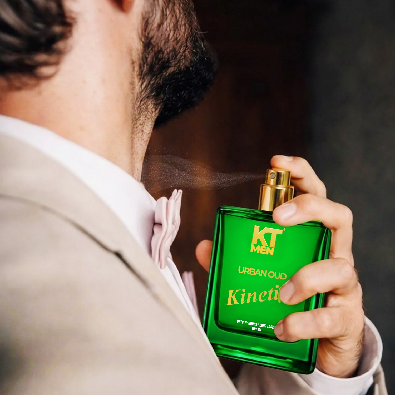 Image of KT Men Urban Oud Perfume for Men | Long-Lasting Fragrance | Citrus & Woody Notes Perfume - 100 ml