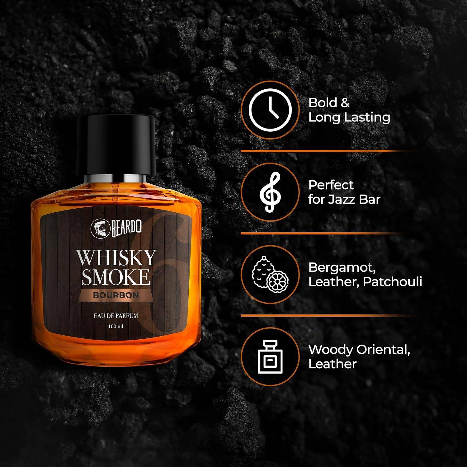BEARDO Whisky Smoke Bourbon Perfume EDP 100 ml - Image 5