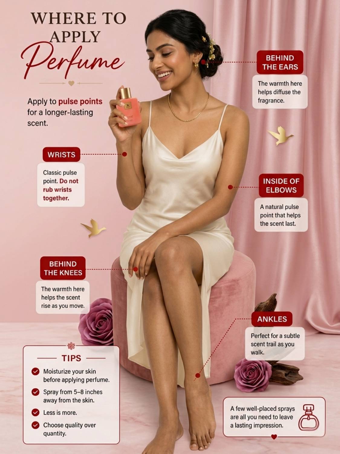 GANS Rose Oud Pour Femme 50ml EDP - Image 4