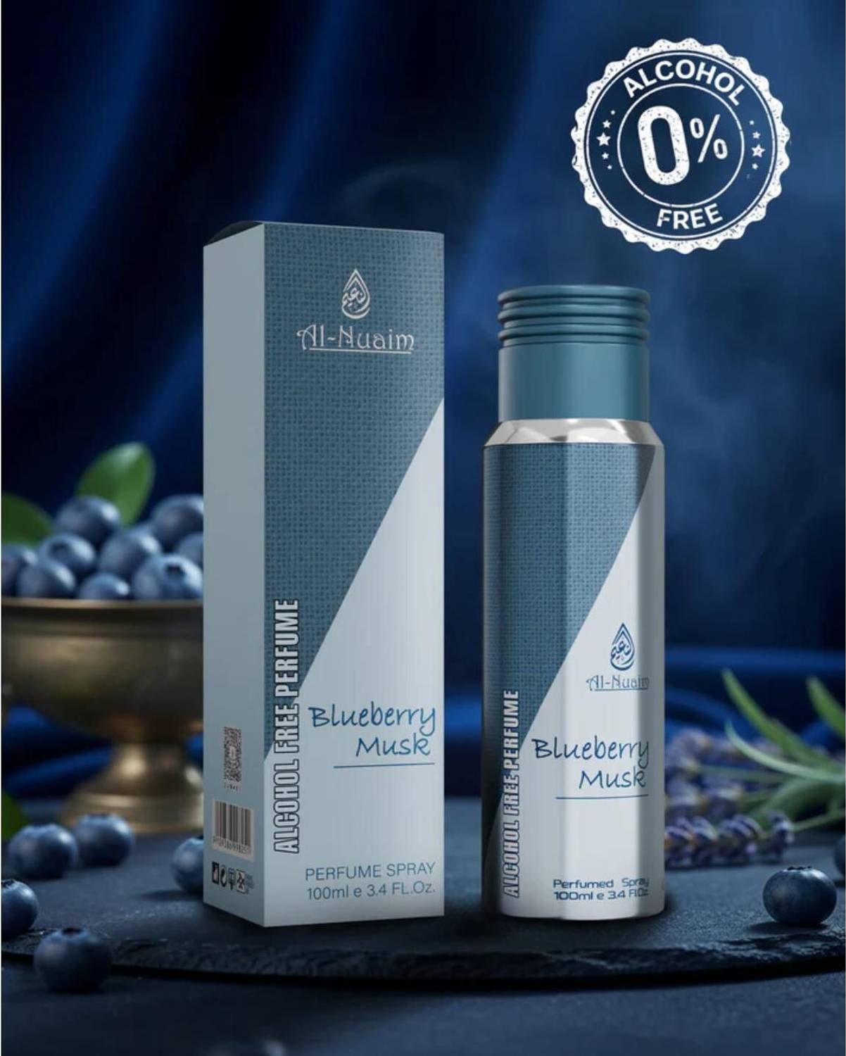 Al-Nuaim 100 Ml Blueberry Musk Perfume