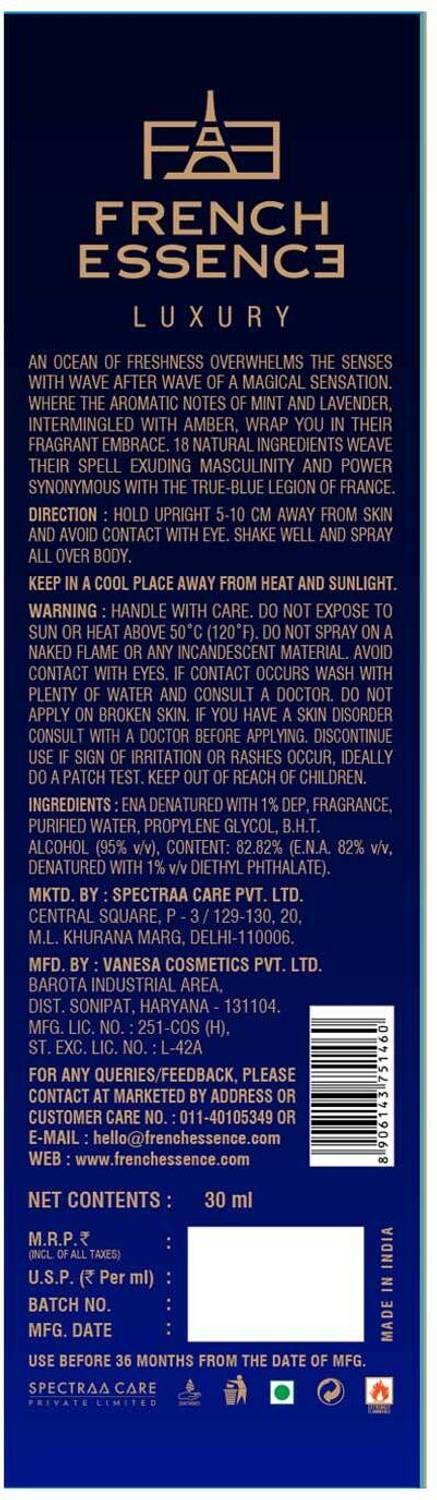 French Essence Luxury Triumph Eau de Parfum 30 ml - Image 4