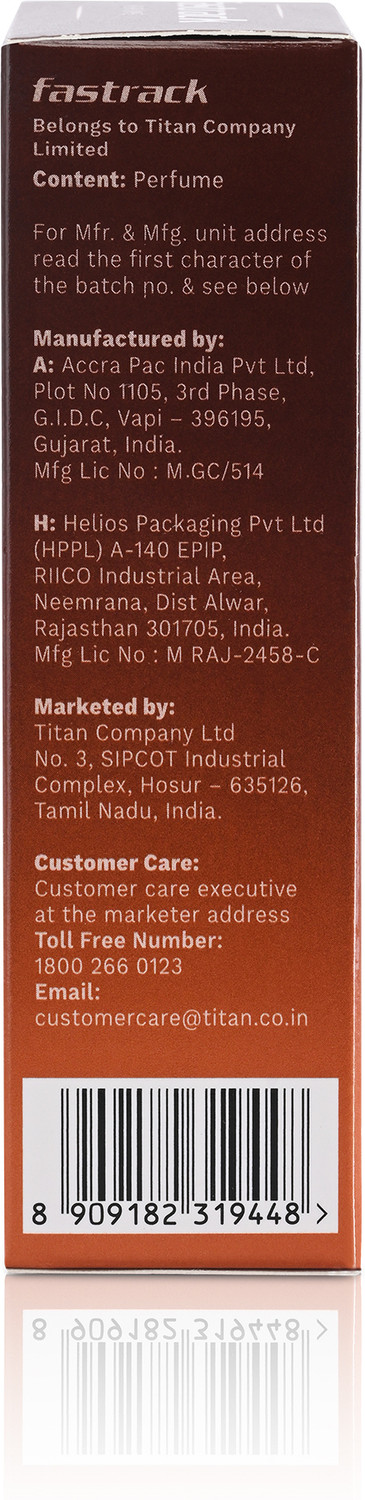 Image of Fastrack Crave| 50 ml EDP Eau de Parfum - 50 ml