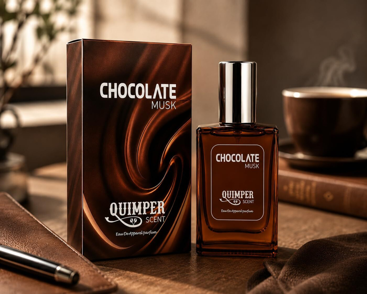 Image of QUIMPER Chocolate Musk Spray Perfume - 30 ml
