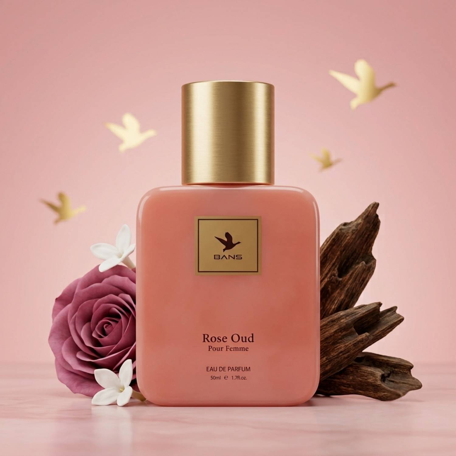 GANS Rose Oud Pour Femme 50ml EDP - Image 1
