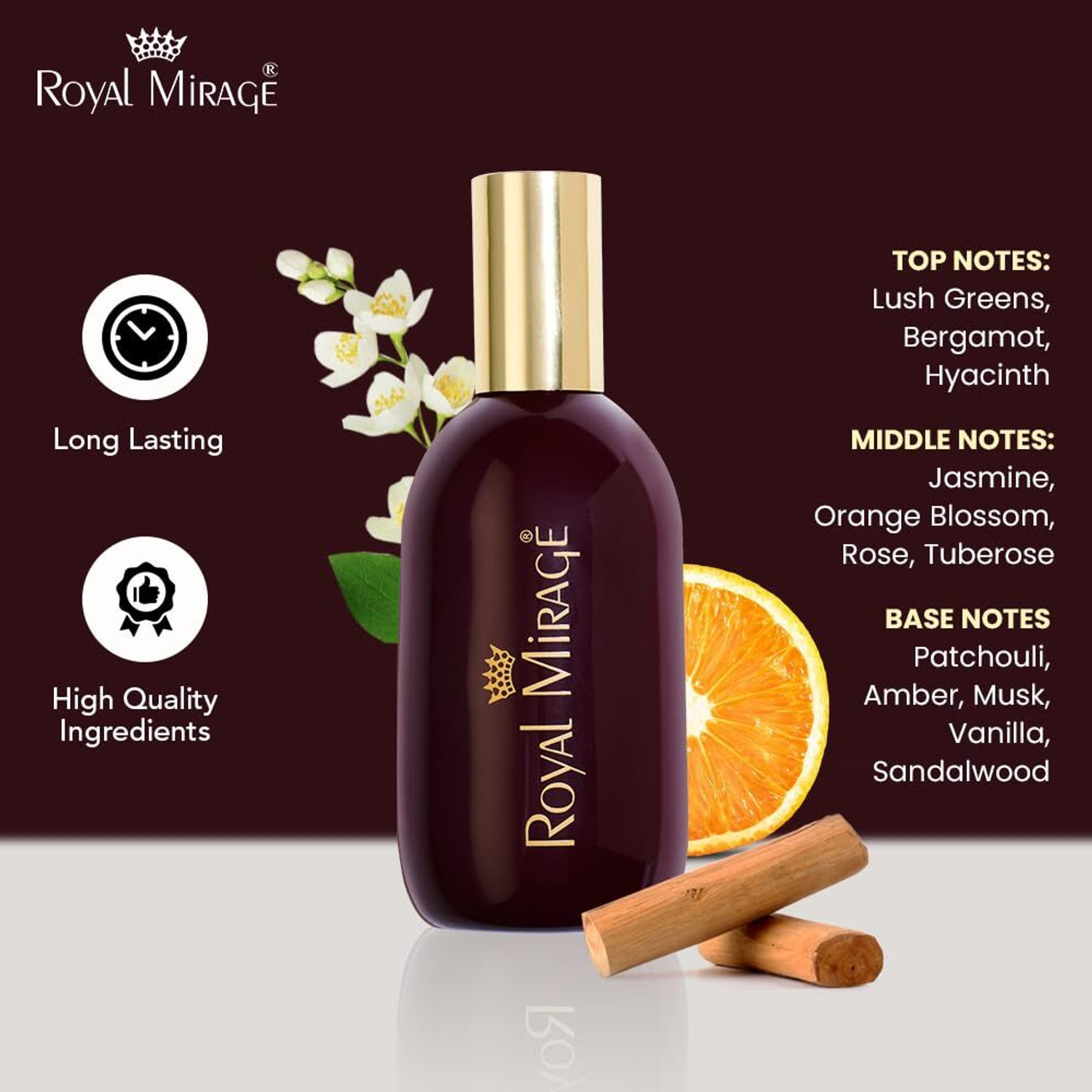 Image of ROYAL MIRAGE Classic Eau De Cologne Spray Eau de Cologne - 120 ml