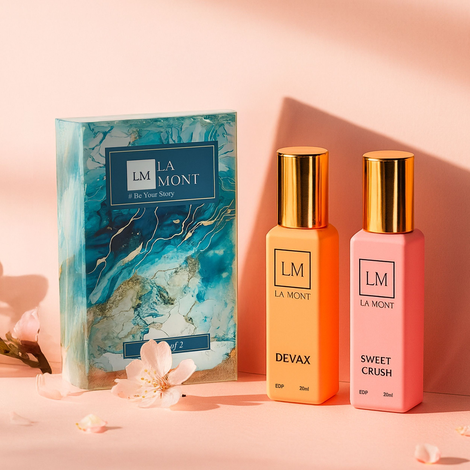 Image of LA MONT PERFUMES Women Perfume Gift Set | Long Lasting EDP | Eau de Parfum - 40 ml