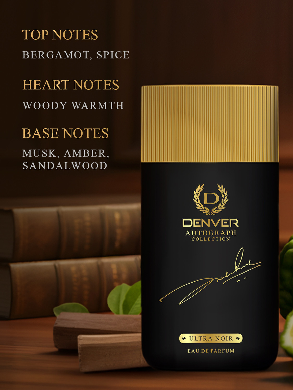 Image of DENVER SRK Autograph Ultra Noir Perfume - 60 ml