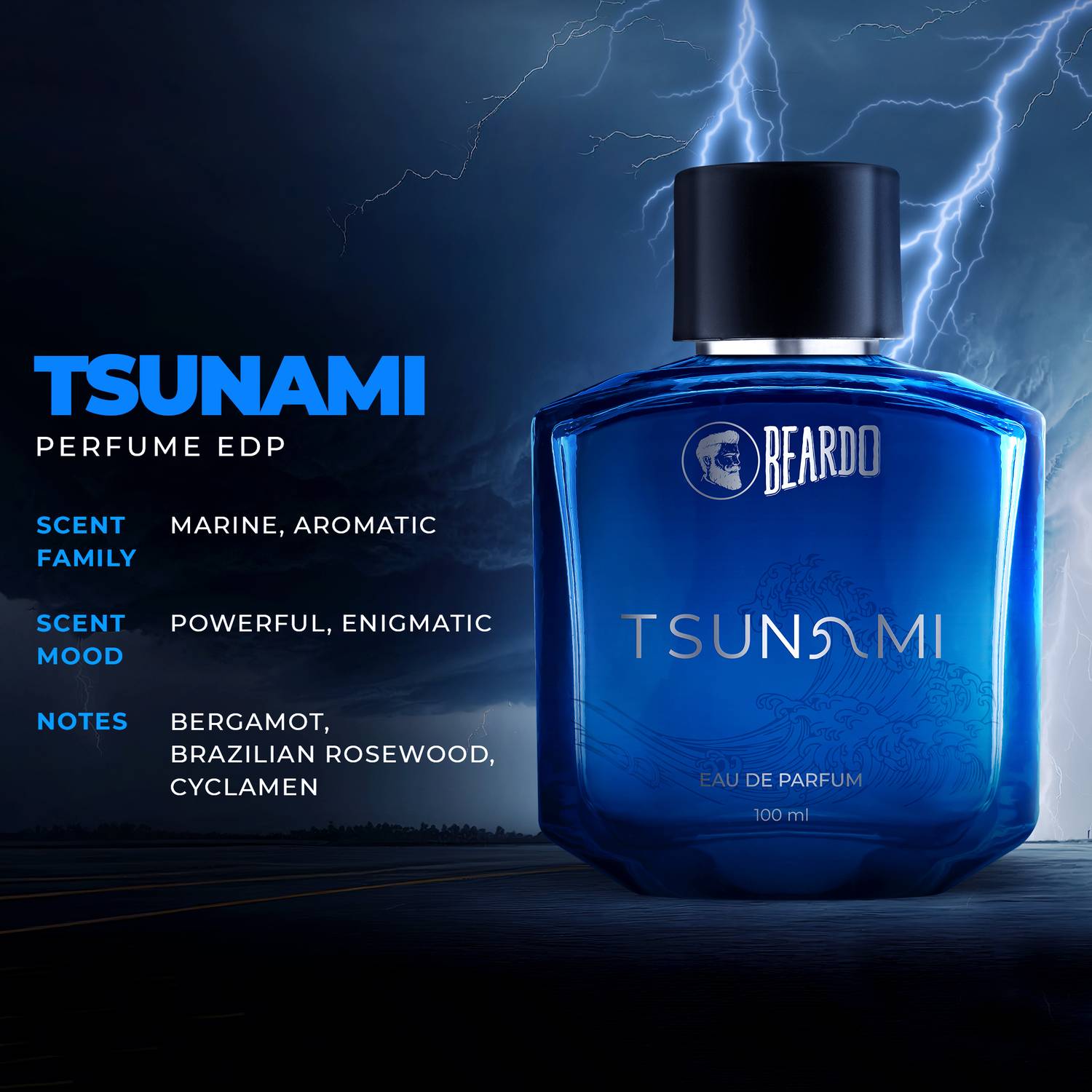 BEARDO Tsunami Perfume EDP 100 ml - Image 5