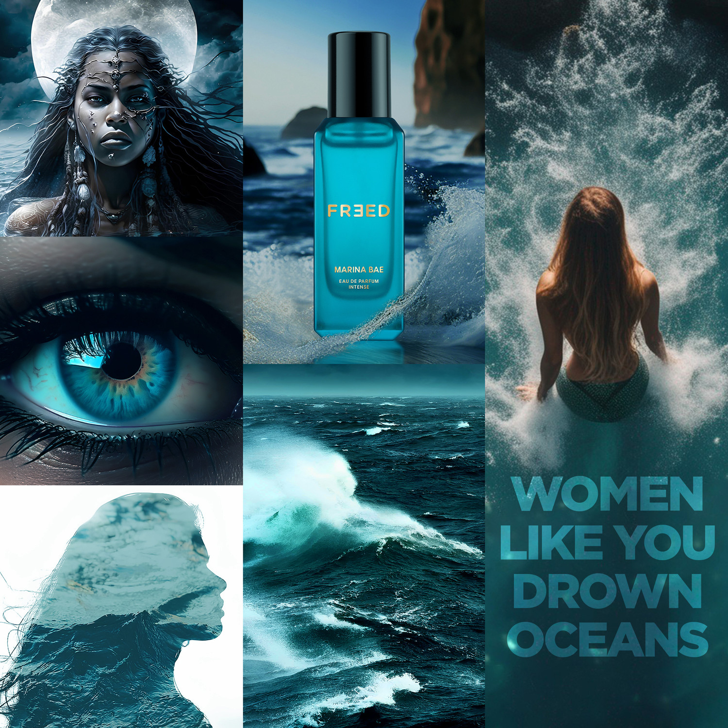 Image of FREED Marina Bae Perfume for Women | Strong, Intense & Long Lasting | Spicy Oriental Eau de Parfum - 20 ml