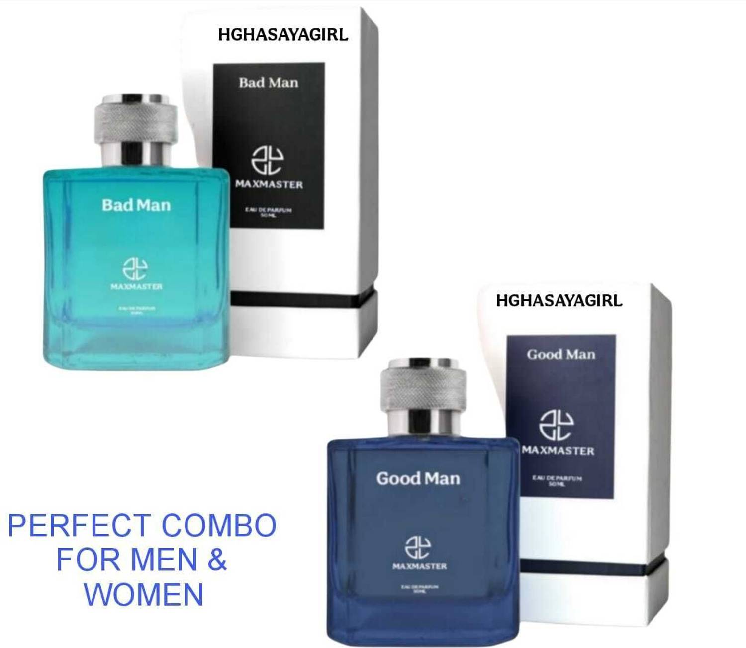 HGHASAYAGIRL MAXIMOR Good Man Bad Man Perfume 50ml - Image 1