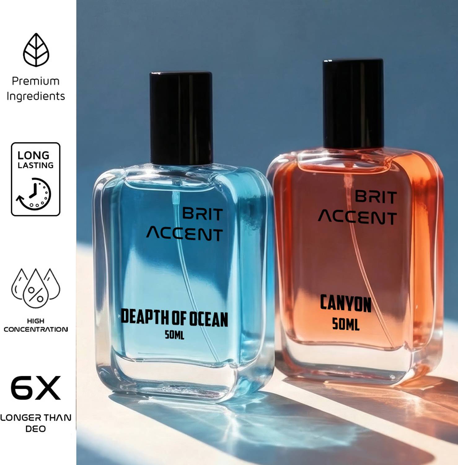 BRIT ACCENT Combo Pack Of 2, 200 ml Pack of 2 · 100 ml (200 ml total) - Image 2