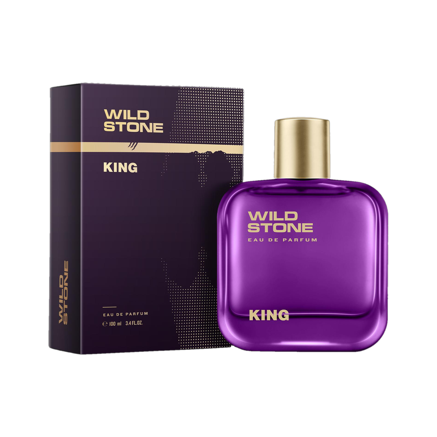 Wild Stone KING Long Lasting Premium Perfume for Men, 100ml