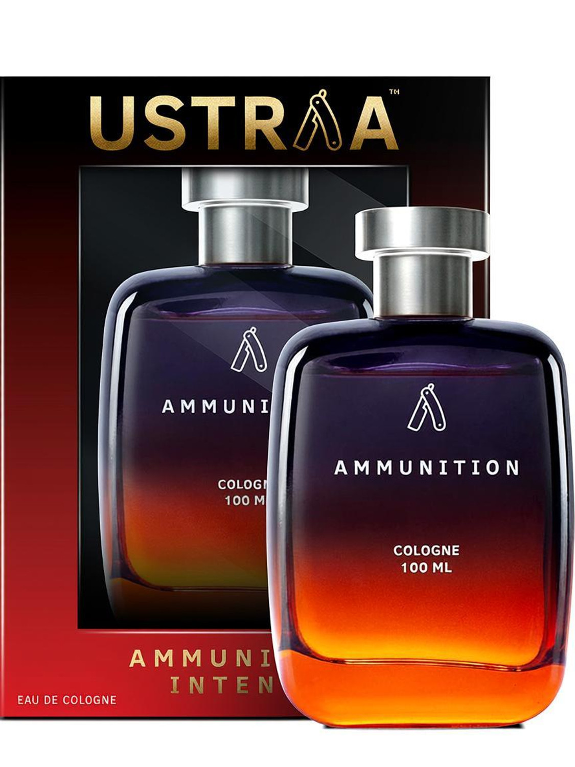 USTRAA Ammunition Cologne - Perfume for Men | Deep & Mysterious Fragrance Perfume  -  100 ml