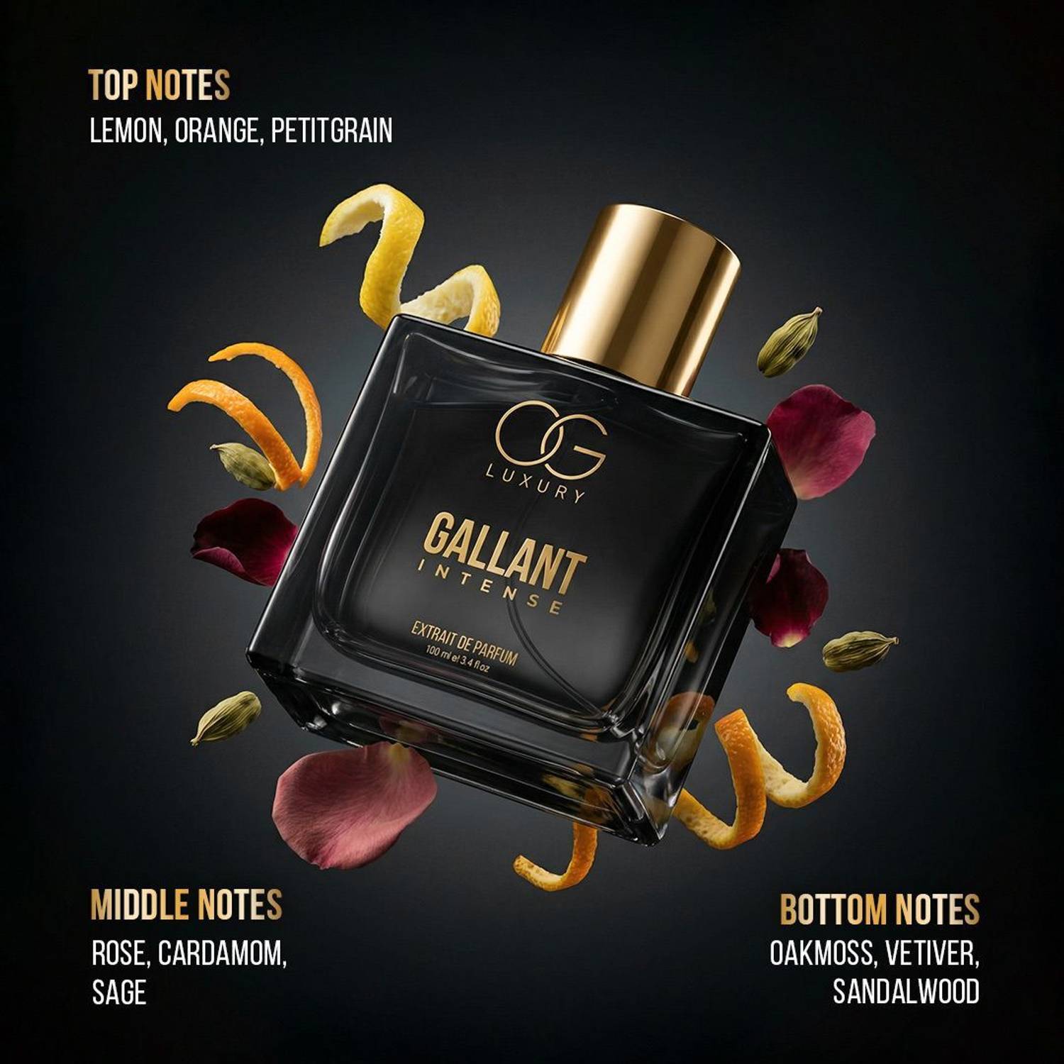 OG LUXURY Gallant Intense Perfume 100 ml - Image 4