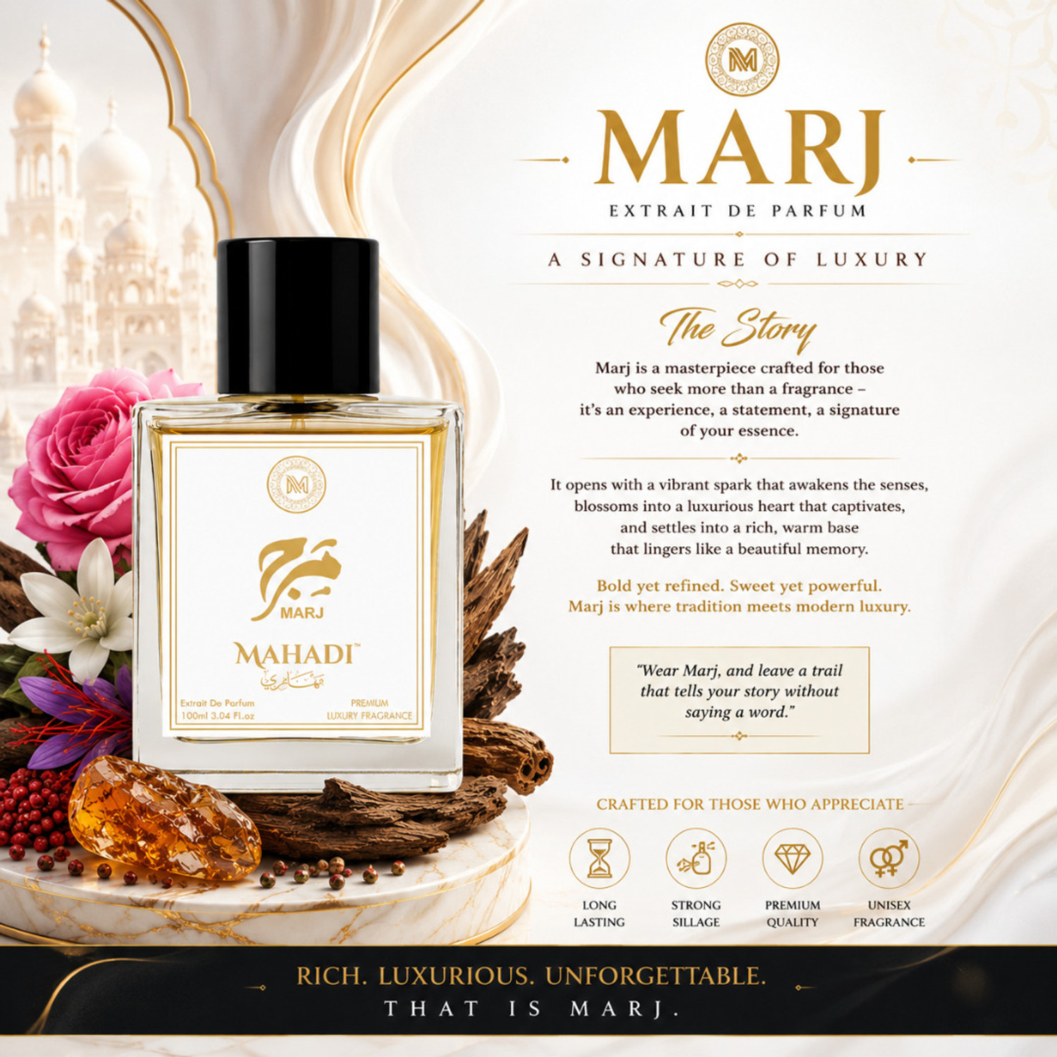 Image of Mahadi Marj Perfume - 100 ml
