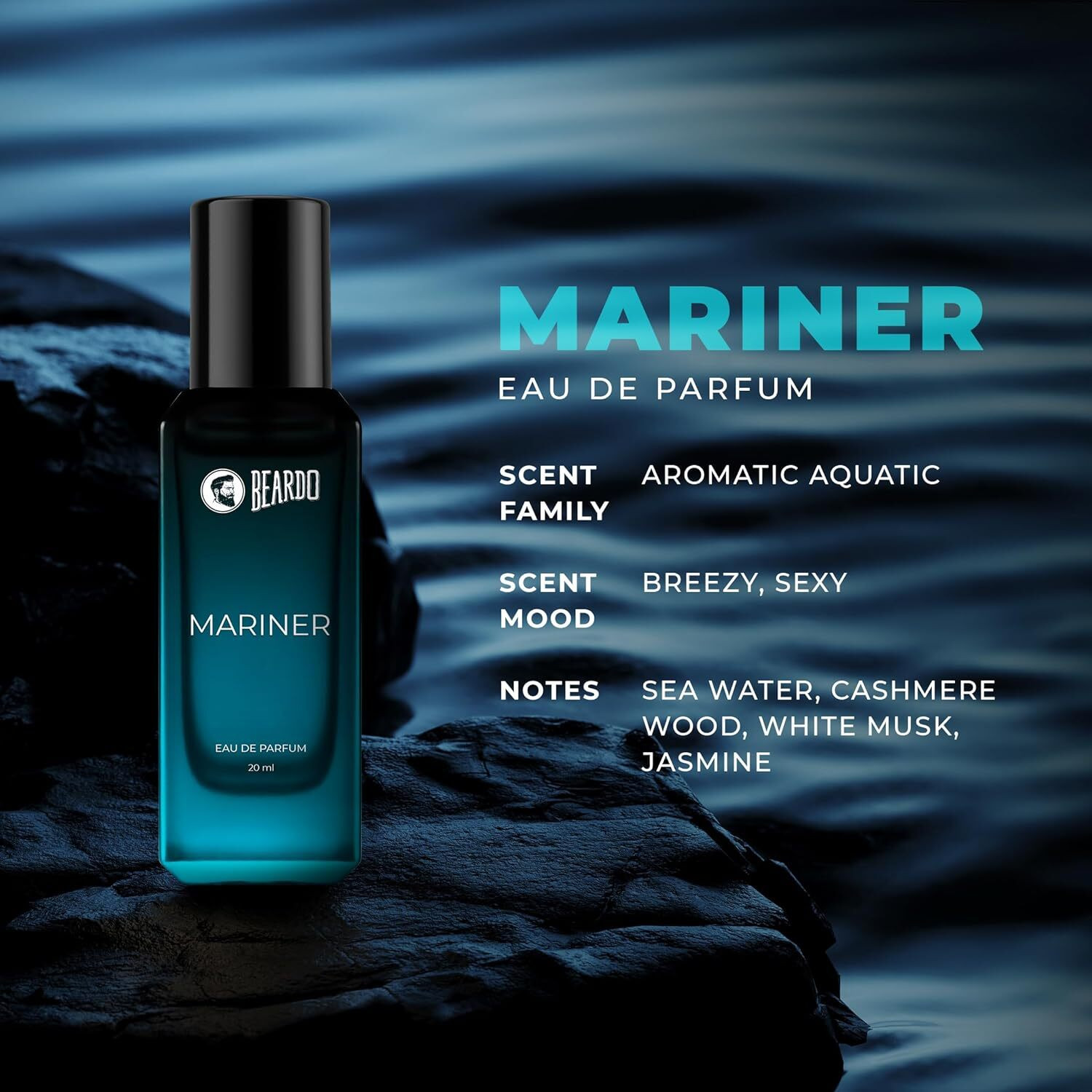 Image of BEARDO LSD, Legend & Mariner | Fresh | Strong & Long-Lasting Fragrance (Set of 3) Eau de Parfum - 60 ml