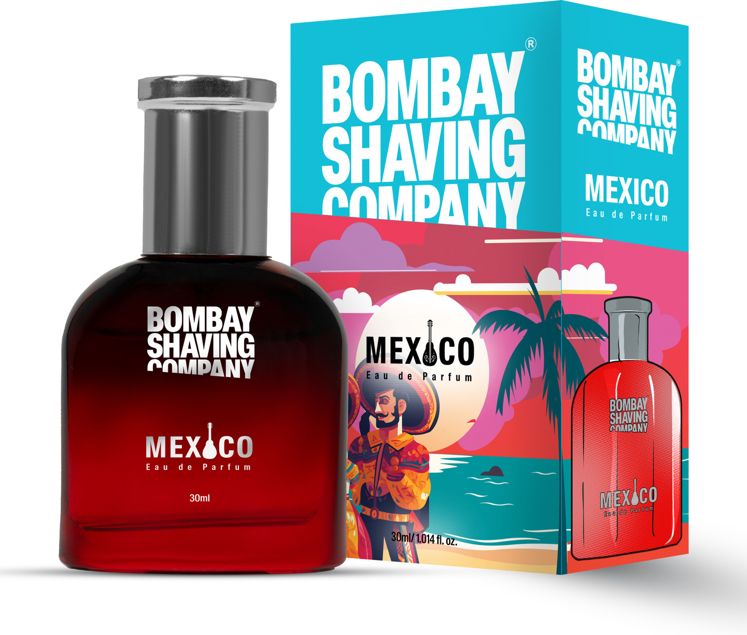 Image of BOMBAY SHAVING COMPANY Long Lasting Luxury Perfume Citrus Musky Fragrance Ideal For Men Gifting Perfume - 30 ml