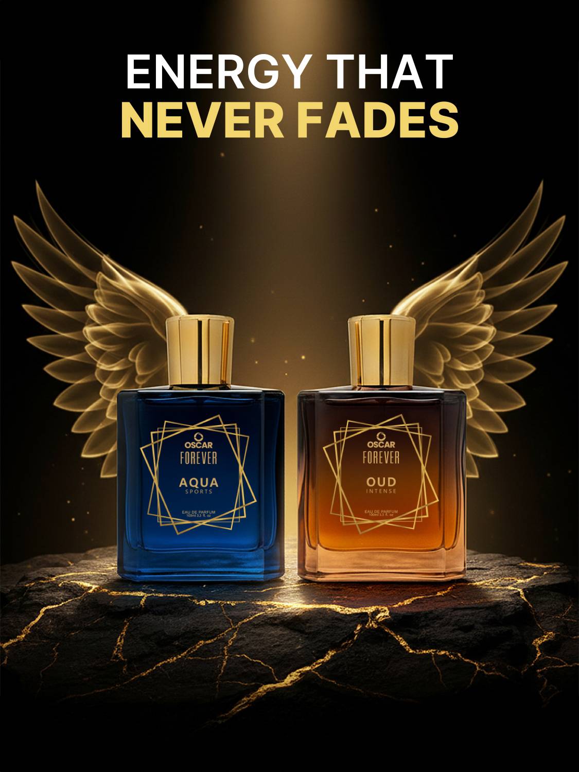 OSCAR Forever Aqua Sports & Oud Intense Perfume Combo 200 ml - Image 2