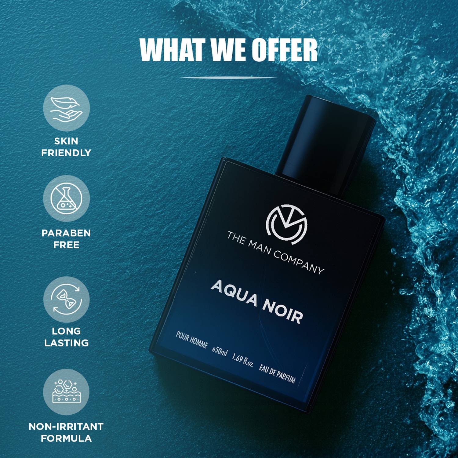 The Man Company Aqua Noir EDP 50 ml - Image 5