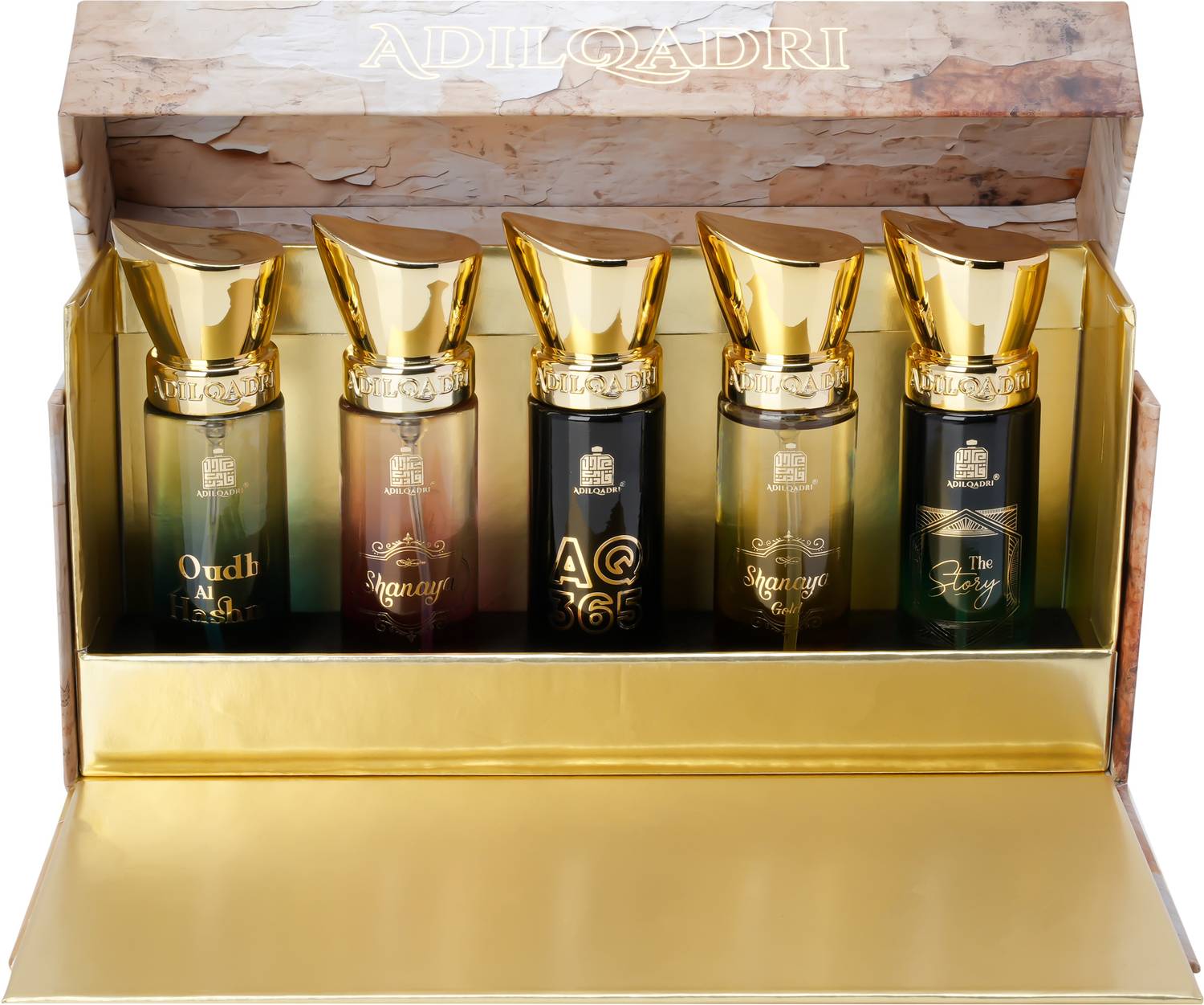 Adilqadri Luxury Perfume Gift Set Pack of 5 · 20 ml (100 ml total) - Image 3