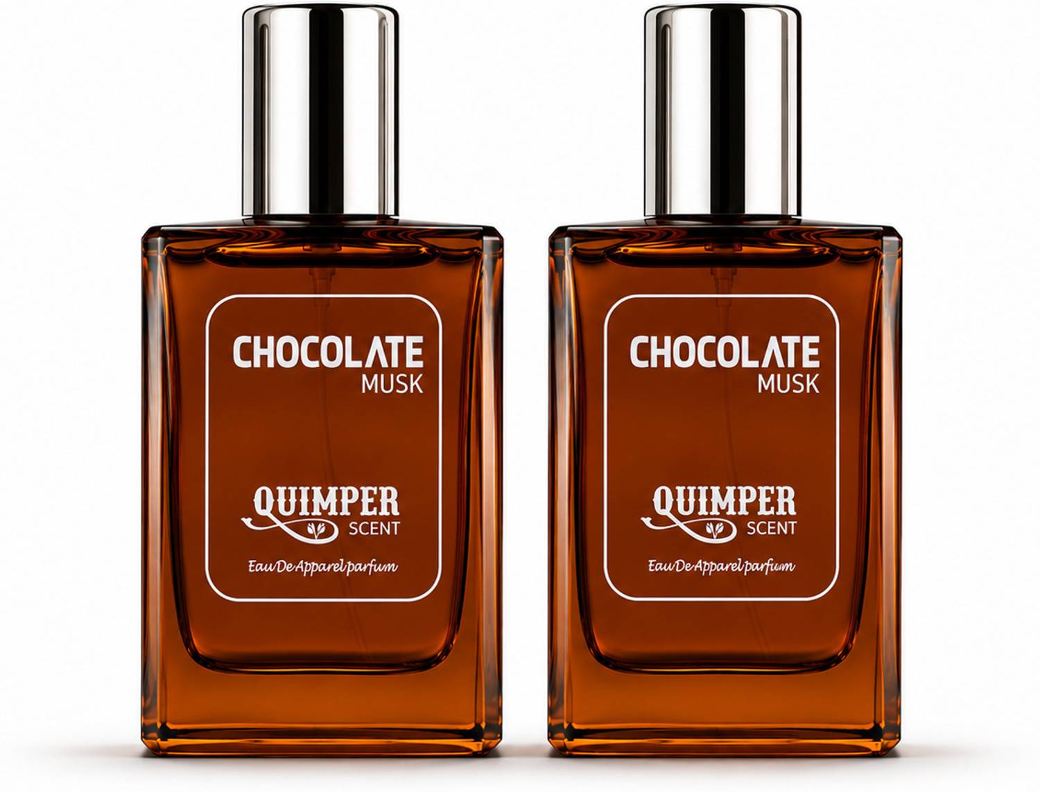 QUIMPER Chocolate Musk 2pcs 60ml Unisex Parfum - Image 2