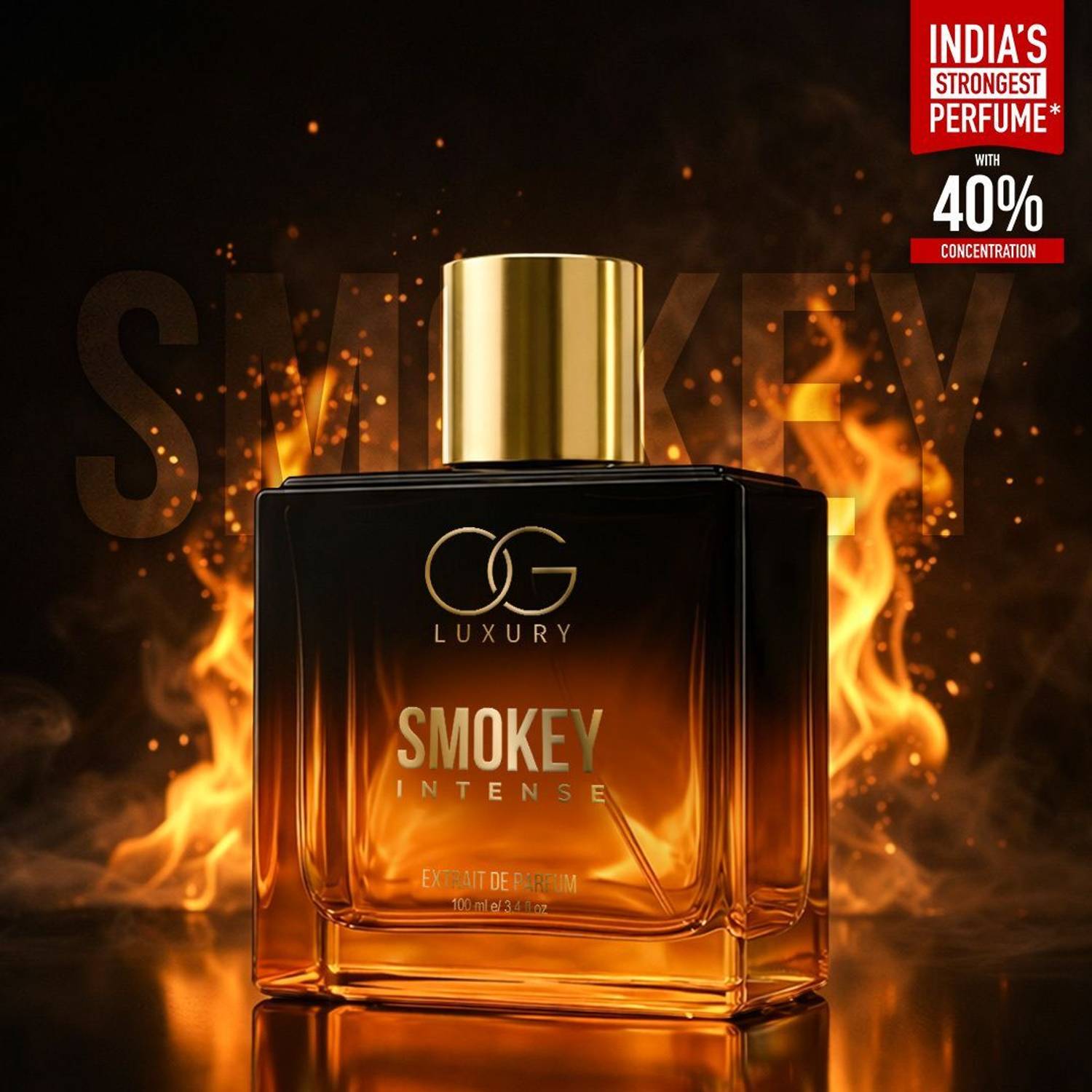OG LUXURY Smokey Intense Whiskey Perfume 100 ml - Image 2