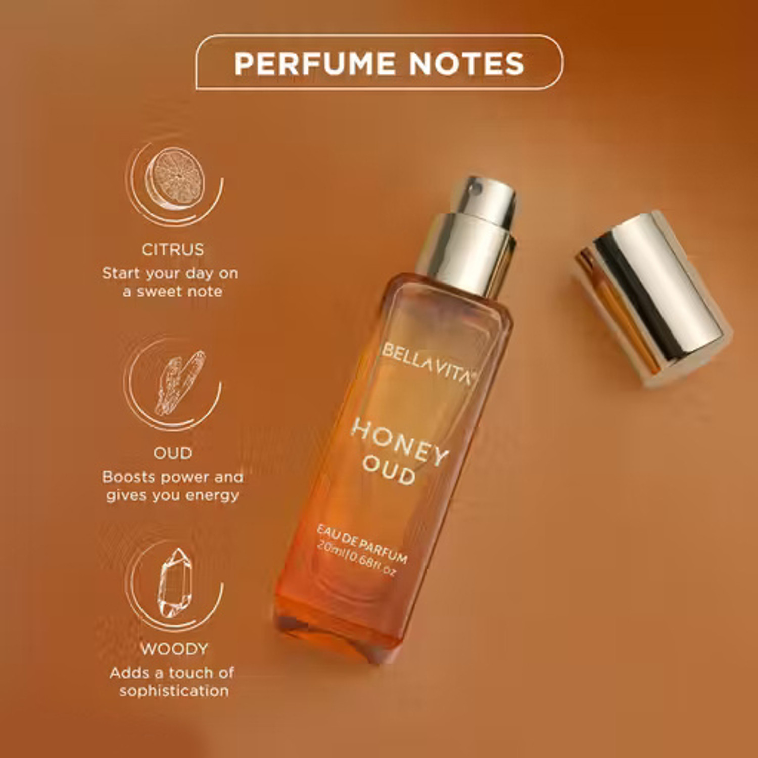 Image of BELLAVITA Luxury DATE Woman + HONEY OUD Unisex Perfume Combo for Men and Women 40 ML Eau de Parfum - 40 ml