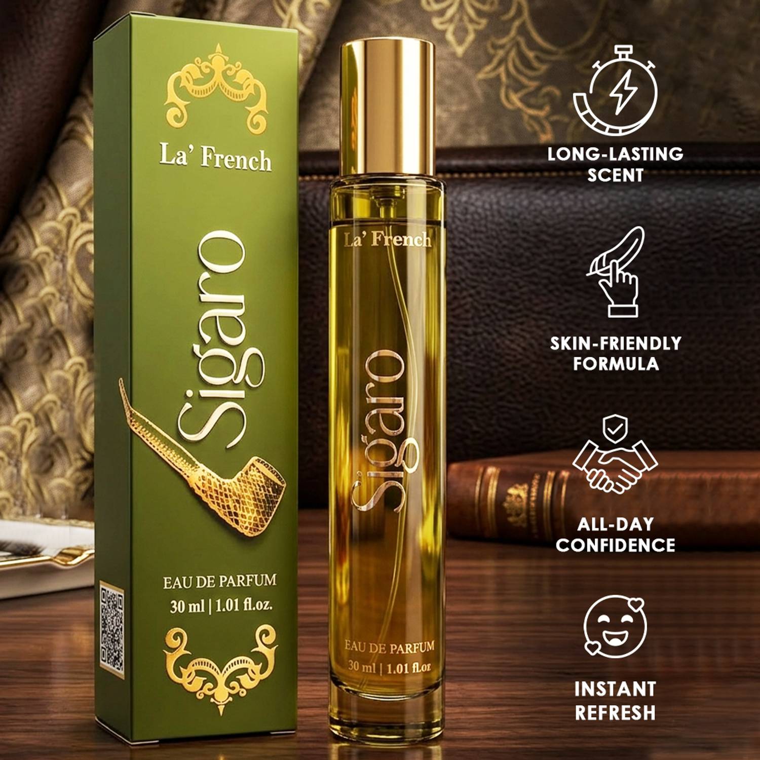 La French Sigaro Perfume 30 ml - Image 3