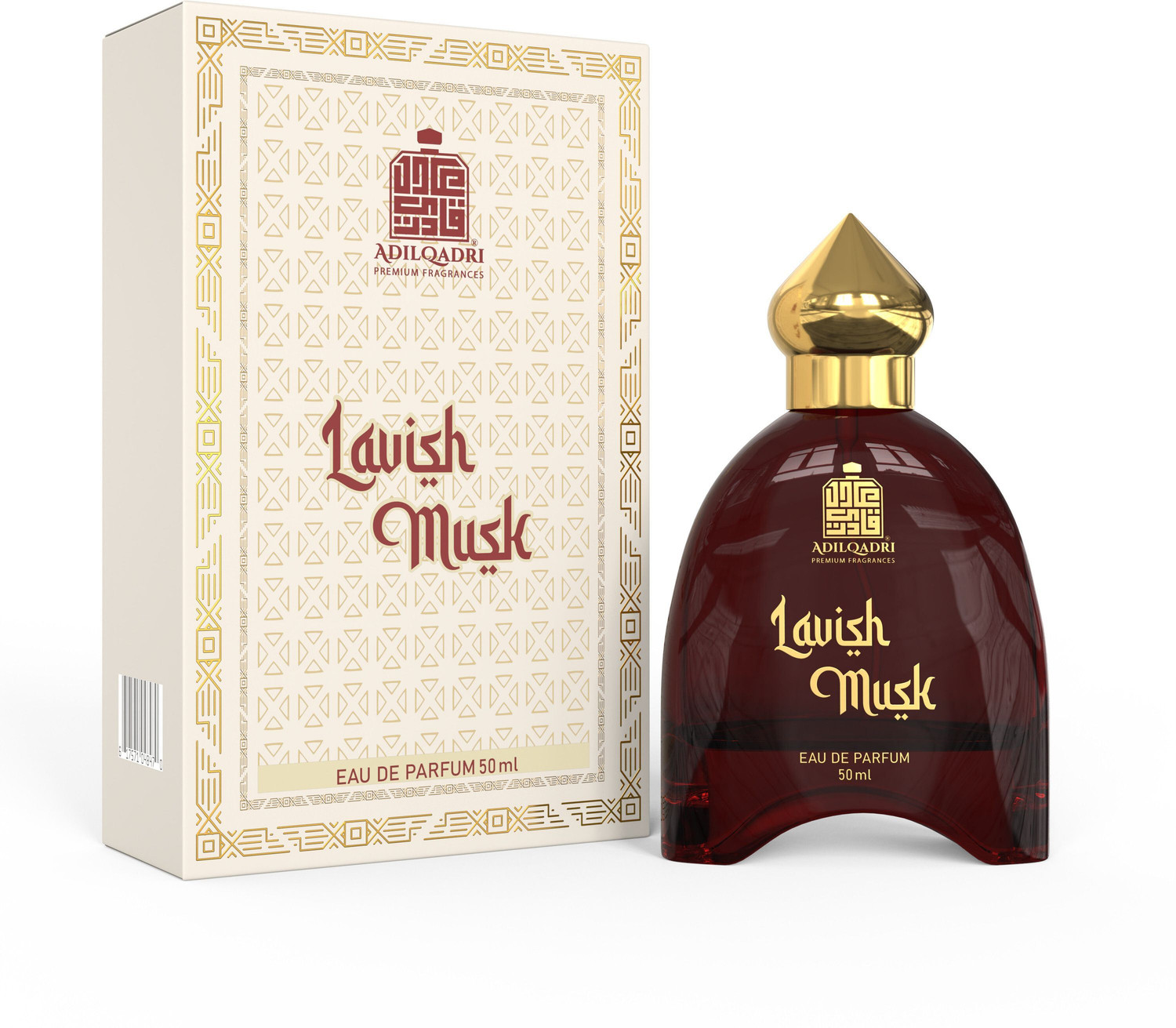 Image of Adilqadri Lavish Musk Perfume, Musky & Powdery Long Lasting Eau de Parfum - 50 ml