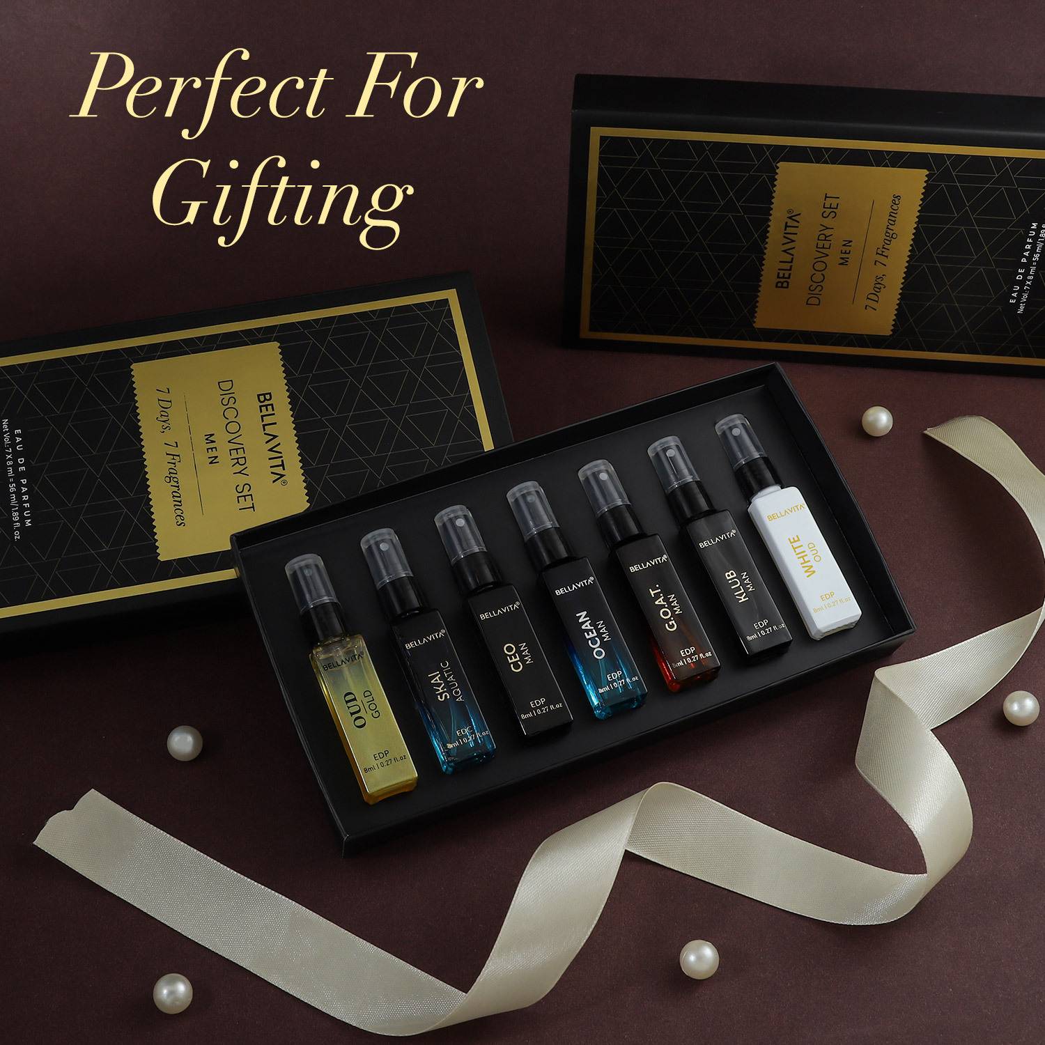 BELLAVITA Discovery Perfume Gift Set Pack of 7 · 8 ml (56 ml total) - Image 4