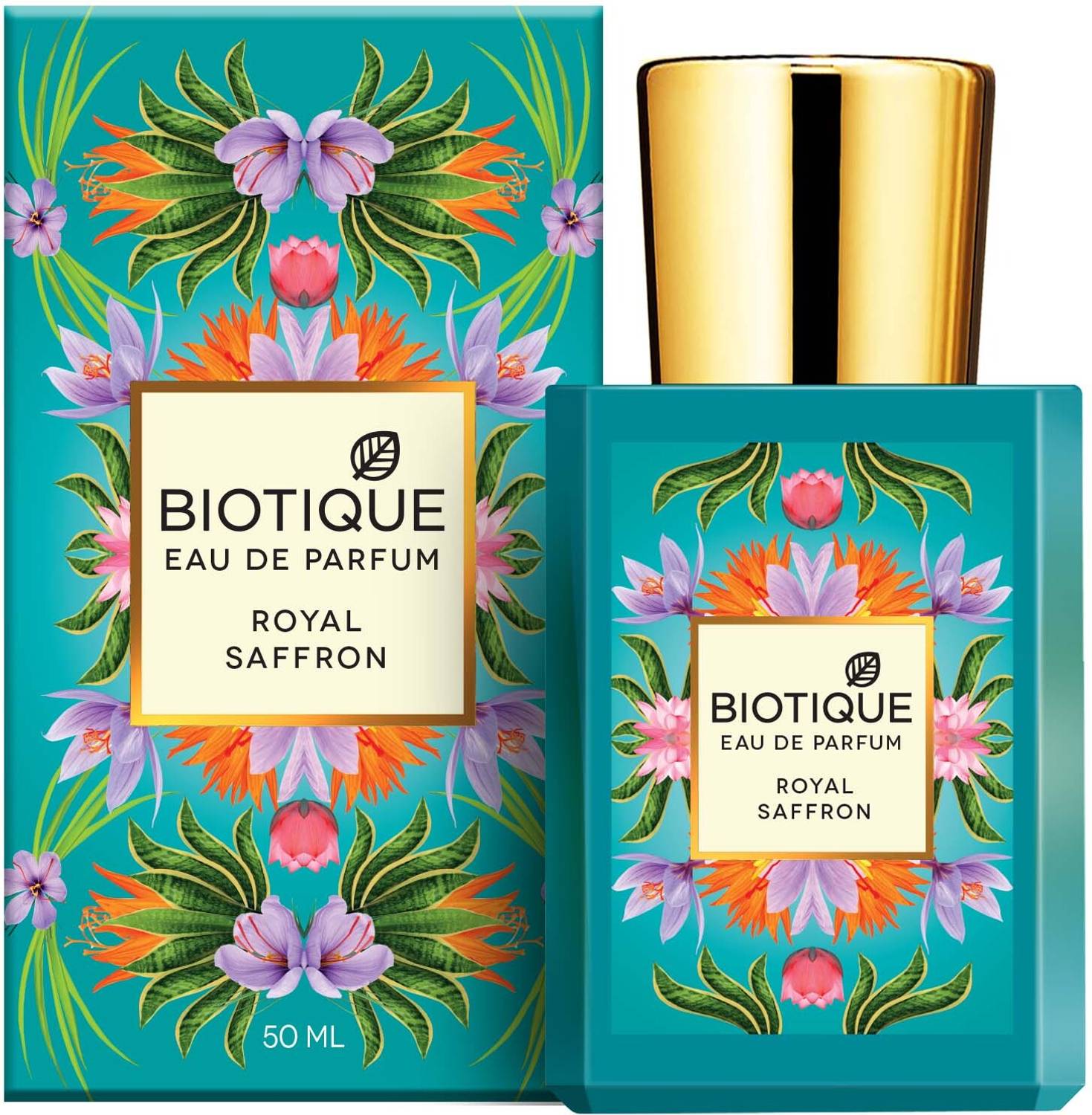 BIOTIQUE Royal Saffron Eau De Parfum 50ml Eau de Parfum  -  50 ml