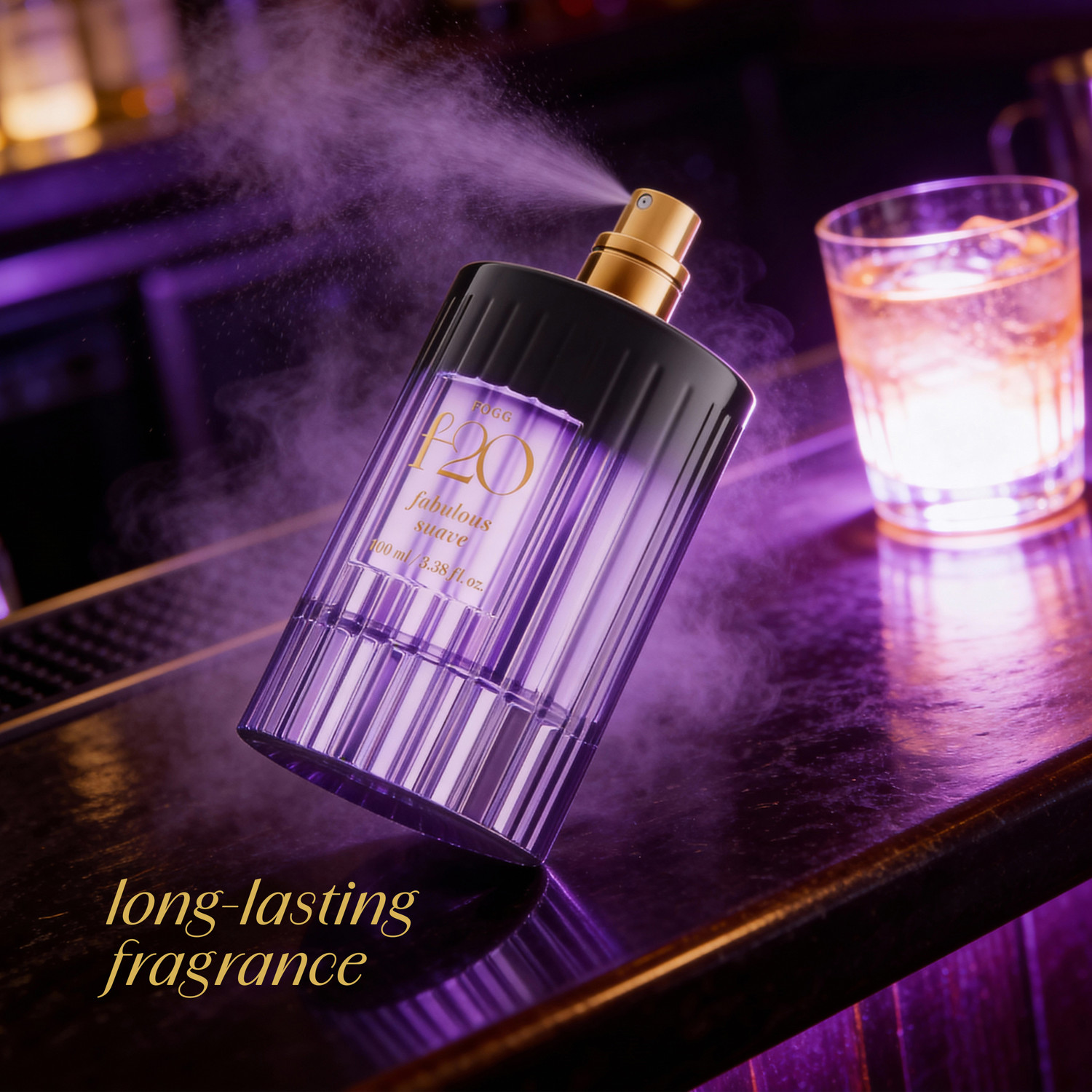 Image of FOGG Premium Luxury Unisex Perfume f20 Fabulous Suave -100ml Eau de Parfum - 100 ml