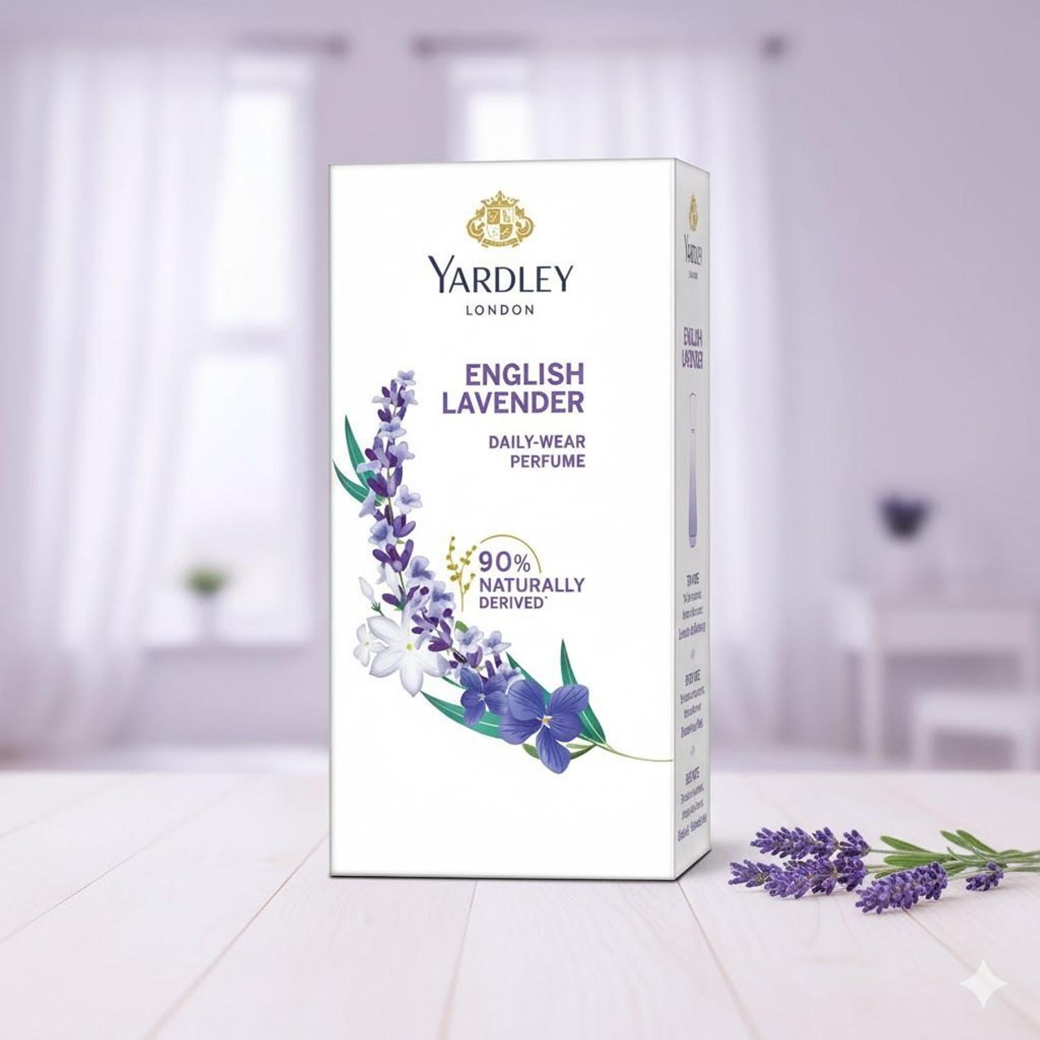 Image of Yardley London ENGLISH LAVENDER DWP Long Lasting Perfume - 100 ml