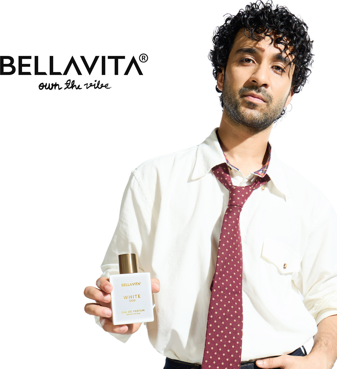 Image of BELLAVITA White OUD Unisex perfume |Long Lasting Fragrance|Fruity Notes Eau de Parfum - 50 ml