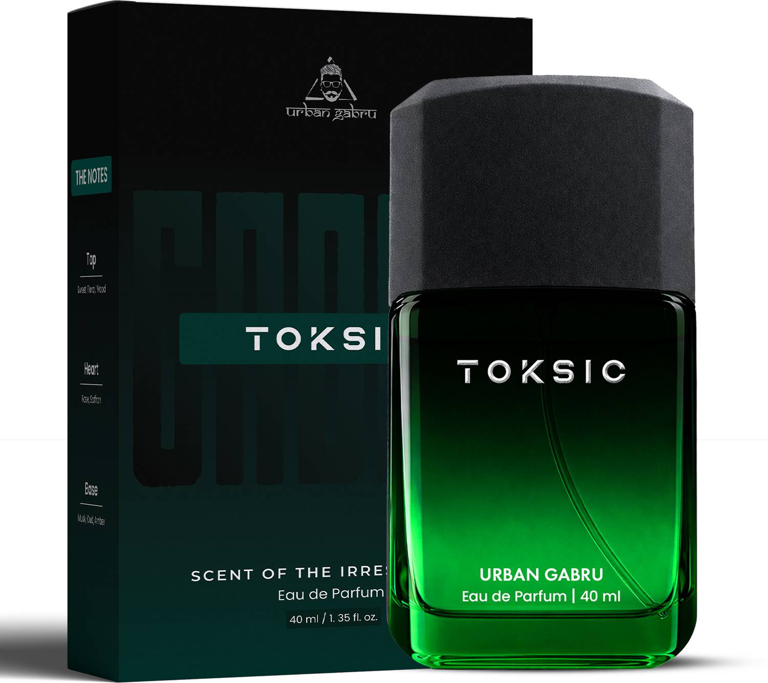 urbangabru TOKSIC Eau De Parfum for Men 40 ml - Image 1