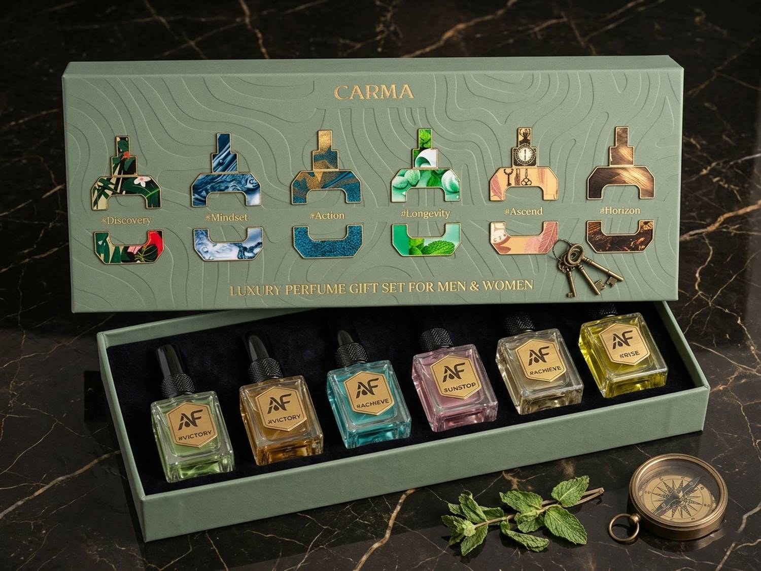 Agrri Flora 6 pcs Perfume - 90 ml